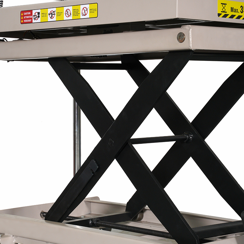 Camión plataforma elevadora manual de pesaje CPT300