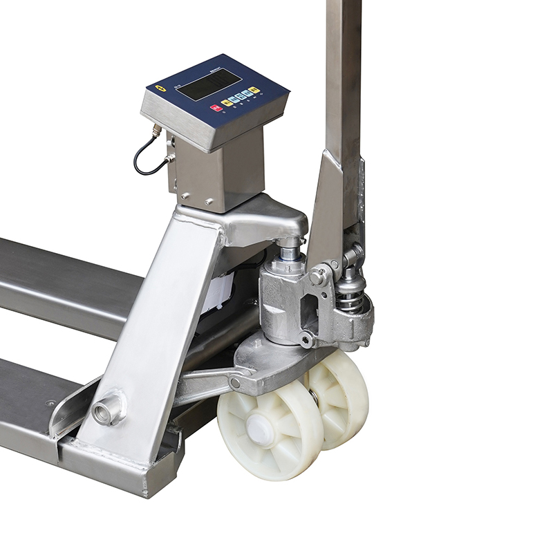 Transpaleta de pesaje manual de acero inoxidable SCZ-S20-304