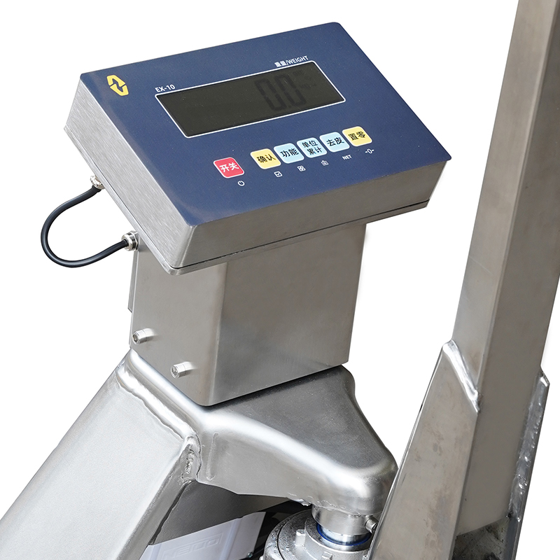 Transpaleta de pesaje manual de acero inoxidable SCZ-S20-304