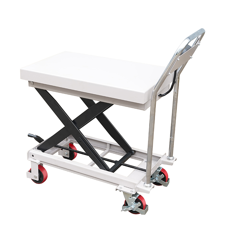 Camión plataforma elevadora manual de pesaje CPT300