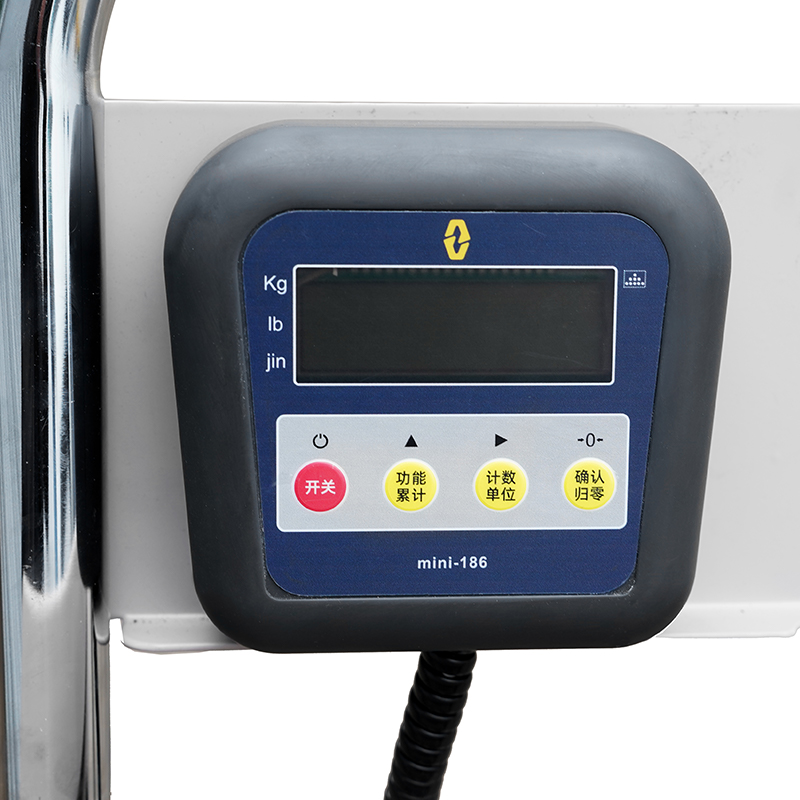 Camión plataforma elevadora manual de pesaje CPT300